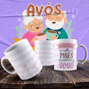 Caneca Vovó e Vovô