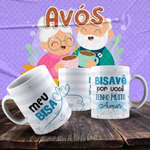 Caneca Vovó e Vovô