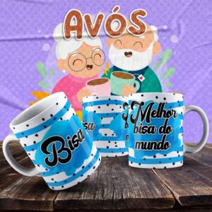 Caneca Vovó e Vovô