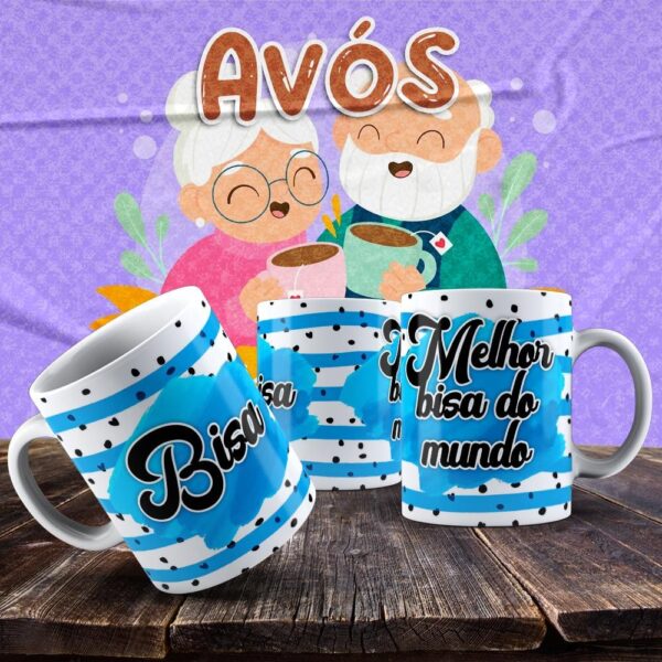 Caneca Vovó e Vovô