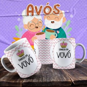 Caneca Vovó e Vovô