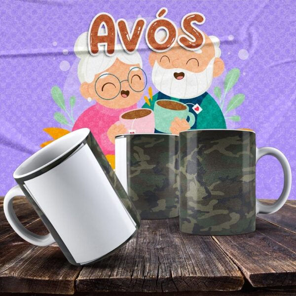 Caneca Vovó e Vovô