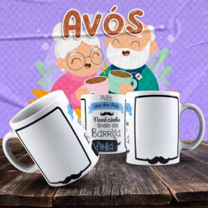 Caneca Vovó e Vovô