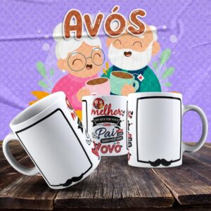 Caneca Vovó e Vovô