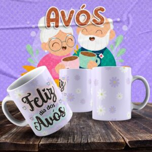 Caneca Vovó e Vovô