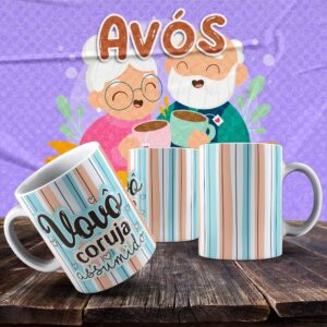Caneca Vovó e Vovô