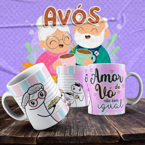 Caneca Vovó e Vovô