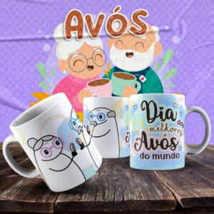 Caneca Vovó e Vovô