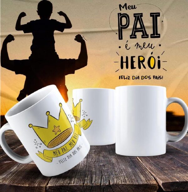 Caneca Dia dos Pais Frases