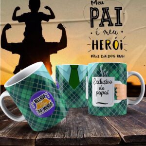 Caneca Dia dos Pais Frases