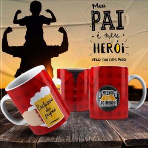 Caneca Dia dos Pais Frases
