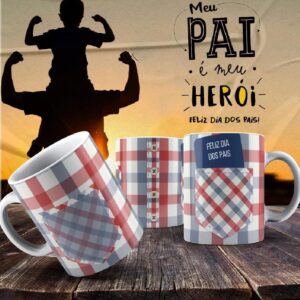 Caneca Dia dos Pais Frases