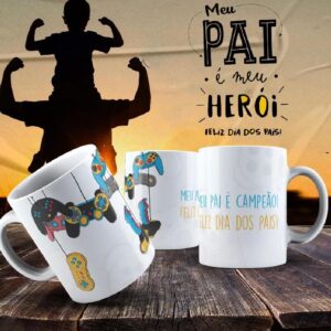 Caneca Dia dos Pais Frases