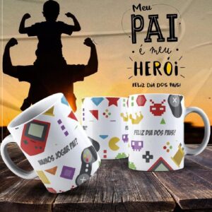 Caneca Dia dos Pais Frases