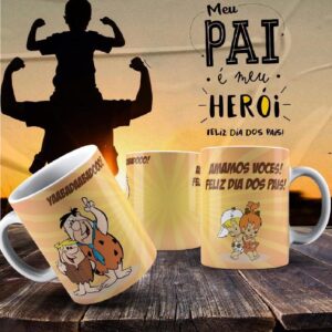 Caneca Dia dos Pais Frases