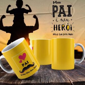 Caneca Dia dos Pais Frases