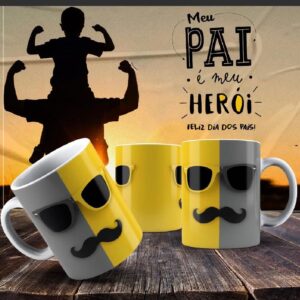 Caneca Dia dos Pais Frases