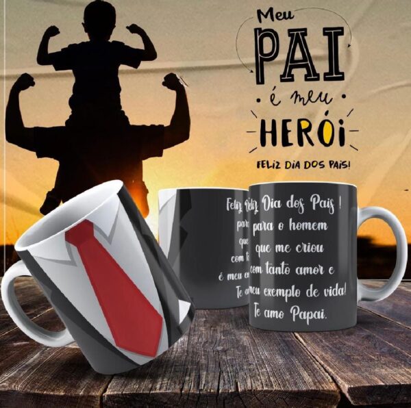 Caneca Dia dos Pais Frases