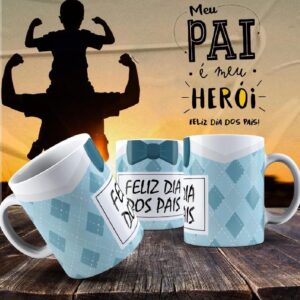 Caneca Dia dos Pais Frases