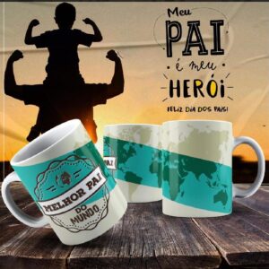 Caneca Dia dos Pais Frases