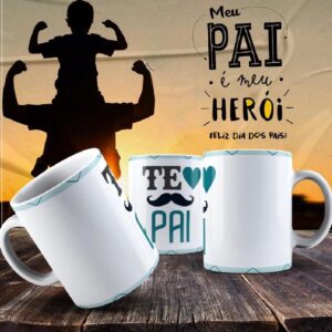 Caneca Dia dos Pais Frases