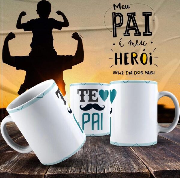 Caneca Dia dos Pais Frases