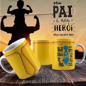 Caneca Dia dos Pais Frases