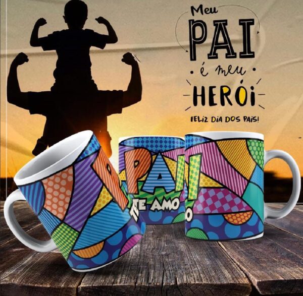 Caneca Dia dos Pais Frases
