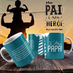 Caneca Dia dos Pais Frases