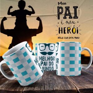 Caneca Dia dos Pais Frases