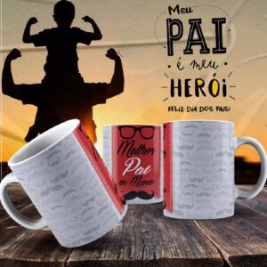 Caneca Dia dos Pais Frases