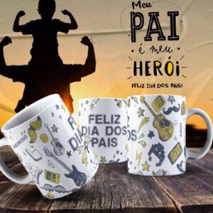 Caneca Dia dos Pais Frases