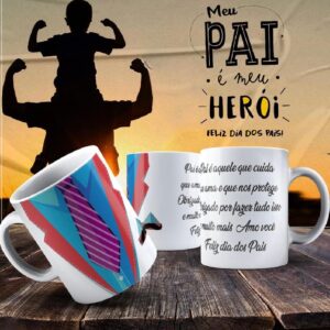 Caneca Dia dos Pais Frases