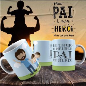 Caneca Dia dos Pais Frases