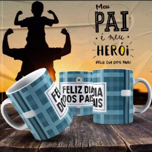 Caneca Dia dos Pais Frases
