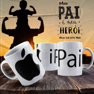 Caneca Dia dos Pais Frases