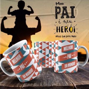 Caneca Dia dos Pais Frases
