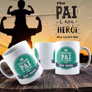 Caneca Dia dos Pais Frases