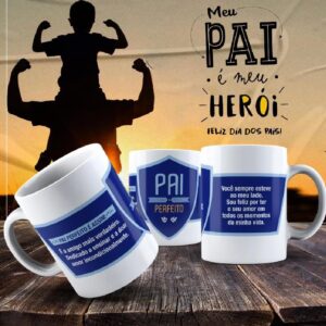 Caneca Dia dos Pais Frases