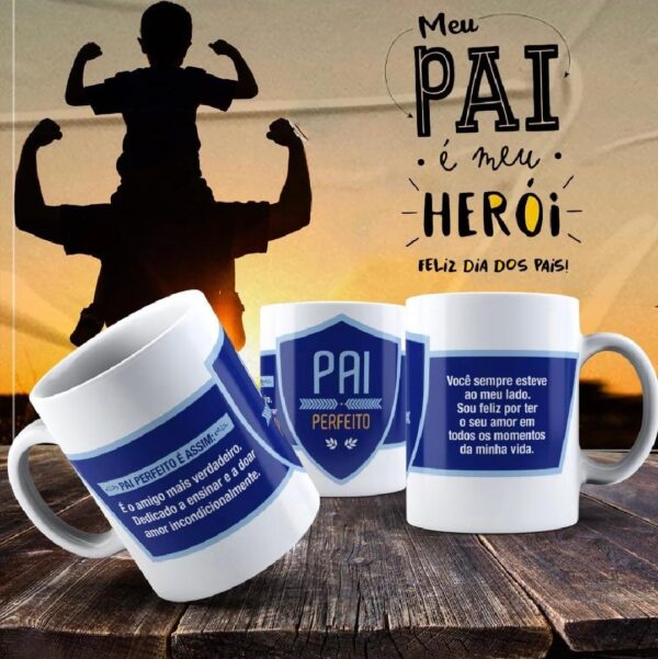 Caneca Dia dos Pais Frases