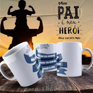 Caneca Dia dos Pais Frases