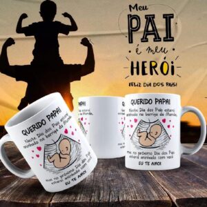 Caneca Dia dos Pais Frases