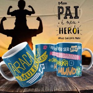 Caneca Dia dos Pais Frases