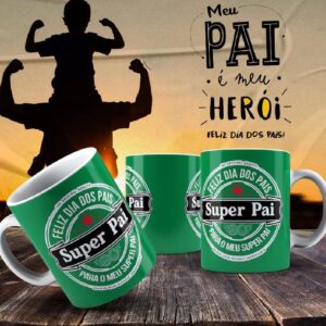 Caneca Dia dos Pais Frases