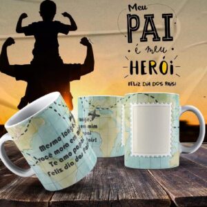 Caneca Dia dos Pais Frases