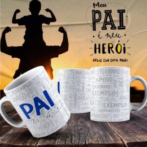 Caneca Dia dos Pais Frases