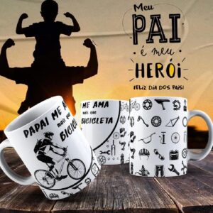 Caneca Dia dos Pais Frases