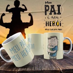 Caneca Dia dos Pais Frases