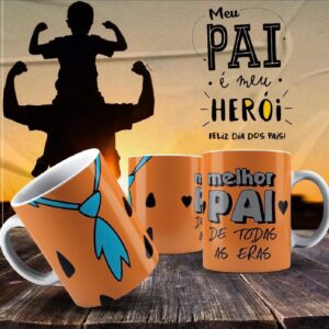 Caneca Dia dos Pais Frases