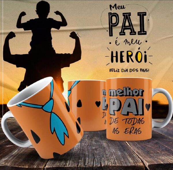 Caneca Dia dos Pais Frases